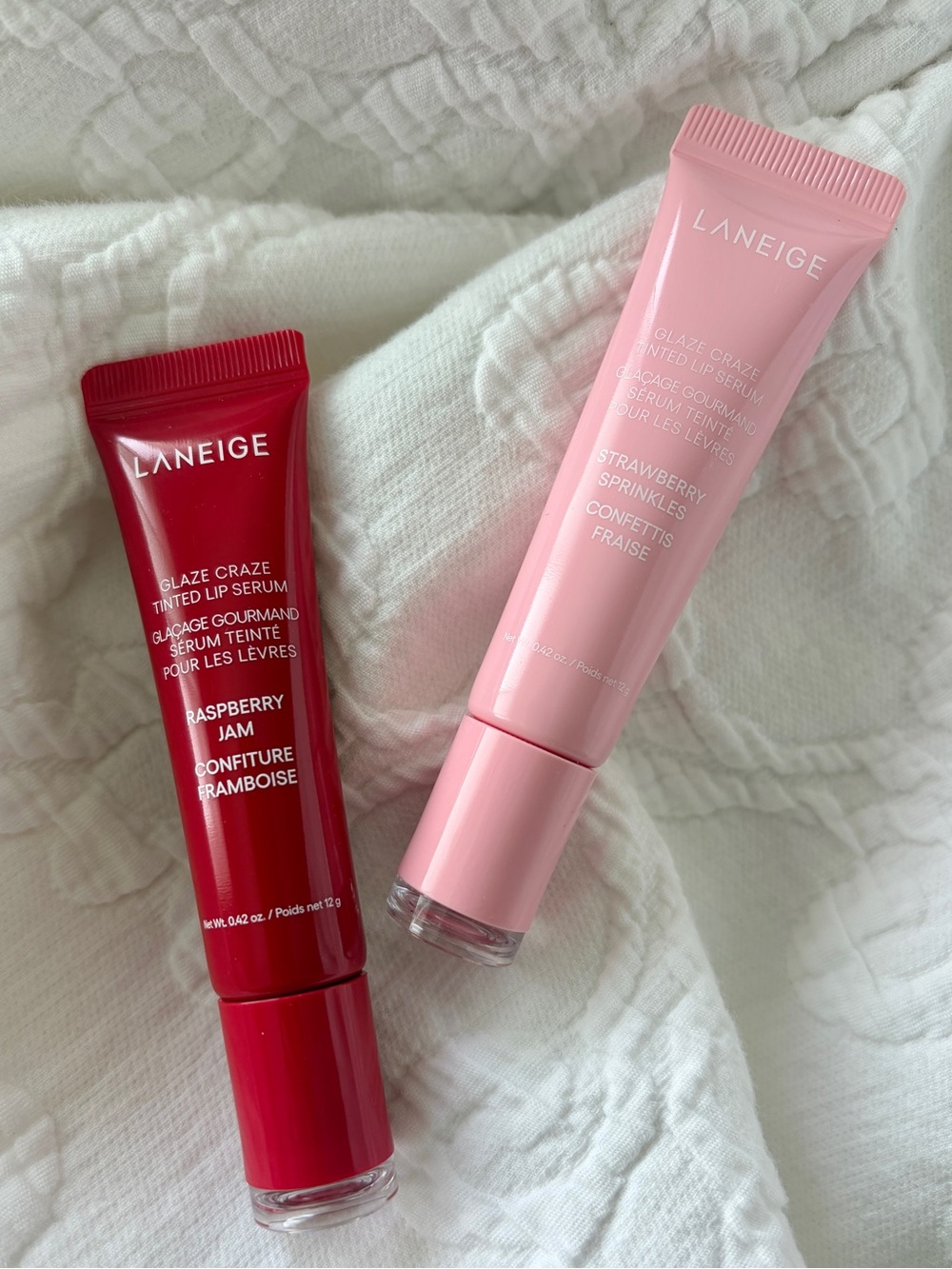 Laneige Tinted Lip Serum Raspberry Jam & Strawberry Sprinkles